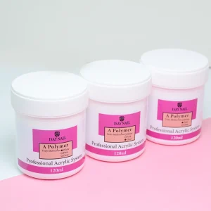 Professional China Factory High Quality 120ml Three Color OEM Private Label Bulk Polymer Non Toxic Quick Dry Acrylic Powder