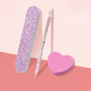 Professional Complete Nail Care Kit Files Mini Buffers Sticks Perfect for Nails Diy