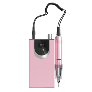 Professional Cordless Full Aluminum Rechargeable Portable Charging Electric Efile 30000RPM Nail Drill Machine