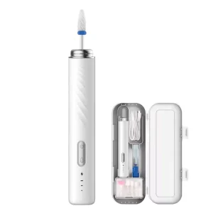 Professional Cordless Mini Manicure Pedicure Equipment Electric Nail Drill Machine USB Rechargeable 3 Speed Adjustable Nail
