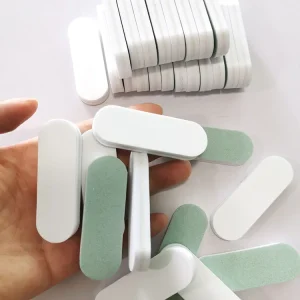 Professional Custom Logo Nail File with Double Sided Straight Pattern