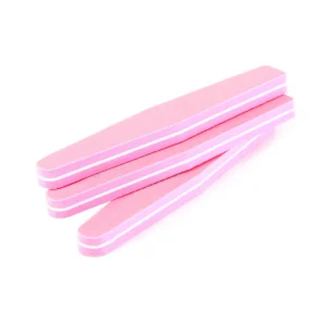 Professional Customized Double Side Diamond Nail Buffer Sponge Disposable Rectangle Sandpaper Nail File Salon Use OEM Welcome