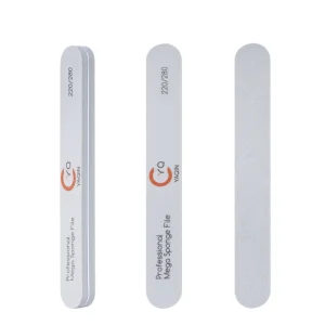 Professional Customized Logo 100 180 Label Sanding Buffer Sponge Nail File