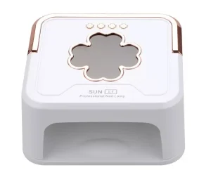 Professional Dual Hand LED Nail Lamp Durable Leather Pillow High Power Wireless UV Battery Operated Touch Plastic Automatic