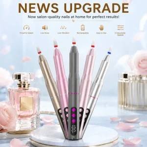 Professional Electric Nail Drill 35000RPM USB Rechargeable Portable Nail Drill Machine for Acrylic Nails OEM ODM Manufacturer