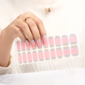 Professional Factory Nail Art Wraps Supplies Fashion Foil 3D Rhinestones Uv Gel Designs Stickers Gel Nail