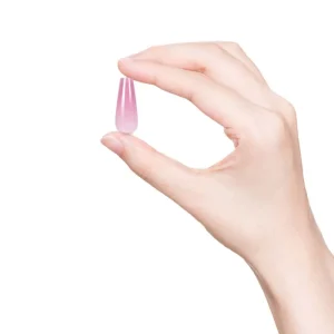 Professional Factory Supply Soft Stiletto Pattern Press On Nail Tips Full Cover Colorful Solid Color Designed for Finger