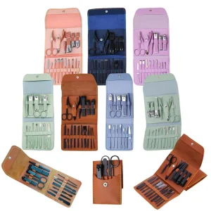 Professional Factoryl Support Tool 12PCS 16PCS Nail Clippers Cutter Kit Nail Care Manicure Set
