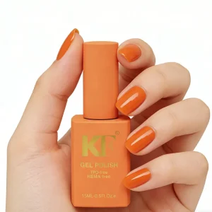 Professional Gel Polish Long Lasting UV LED Cure Nail Polish High Pigment Shiny Nail Gel for Salon & Home Manicure Non Toxic