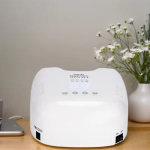 Professional Grade UV LED Nail Lamp Home Use Portable 80W Efficient Cure Nails 24 Ceramic Lamp Beads Longer Service Life