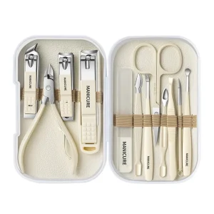 Professional Individual Cuticle Scissors Curved Blade Stainless Steel Precision Manicure Pedicure Nail Trimming Tools