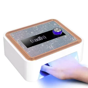 Professional L14 LCD Display 30 LEDs Rechargeable Nail Lamp With Diamond UV LED Diamond Nail Lamp Cordless Nail Dryer
