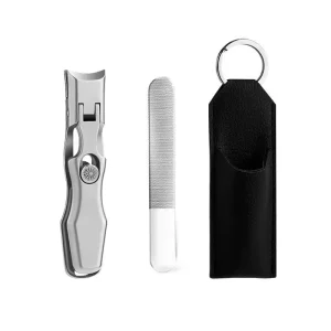 Professional Large Opening Anti Splash Nail Clippers Set Stainless Steel Manicure Beauty Tool for Pedicure
