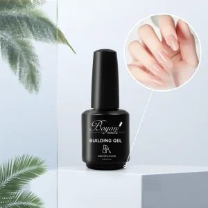 Professional Low Heat Nails Liquid Color Self Leveling Gel Soft Nail Build Gel Polish