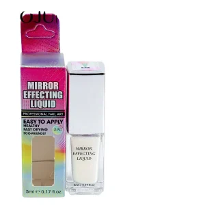 Professional MBJ Series Mirror Effect Liquid Chrome Powder 14 Colors Color Shifting Metallic Nail Art MSDS