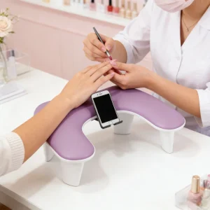 Professional Manicure Hand Pillow OEM Nail Arm Rest Ergonomic Design for Nail Care Low Noise & Stable Design U1