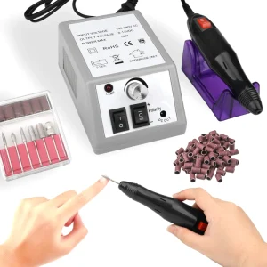 Professional Manicure Pedicure Nail Drill Machine Electric Nail File Polishing Sander Gel Polish Remover