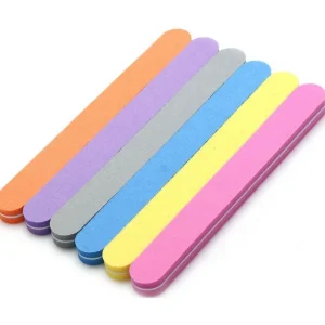 Professional Manufacturer 80 320 Grit Custom Printed Korean Nail Buffer Sponge