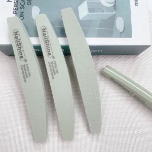 Professional Manufacturer Sanding Sponge Nail File and Buffer Custom Color and logo with Light Green