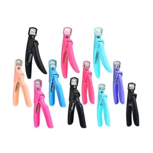 Professional Multiple Colors Stainless Steel Finger False Nail Clipper & Acrylic Tip Nail Cutter Portable Durable New Design