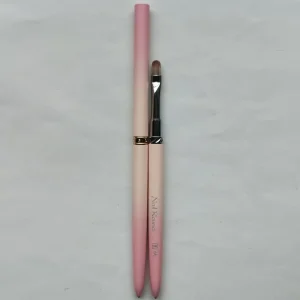 Professional Nail Art Brush Set Nail Drawing Pen Nylon Art Liner UV Gel Brush Wooden Metal Handle PVC