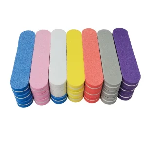 Professional Nail Buffers Blocks Reusable Sponge Buffing Double Sided 100 180 Grit Nail Files