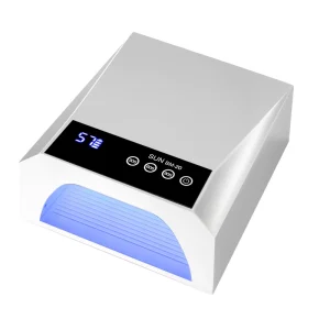 Professional Nail Curing Lamp for Gel Polish Dryer LED UV Nail Lights with Arm Rest Pillow Perfect for Manicure Pedicure