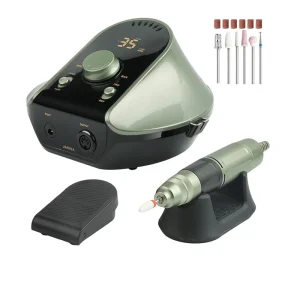 Professional Nail Drill Machine Brushless Electric Nail Drill Machine Set with Bits