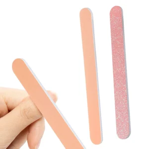 Professional Nail File 100 180 Straight Manicure Tools Sanding Polish Buffer Fingernails Files for Home and Salon Use