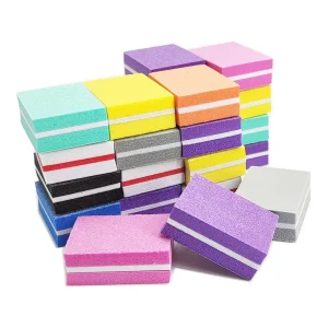 Professional Nail File High Quality Sponge Nail Sanding Buffer Polishing Manicure Tools 100/180