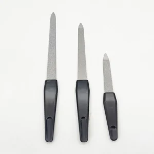Professional Nail File Nail Art File High Quality Double Sided Stainless Steel Beauty Tool