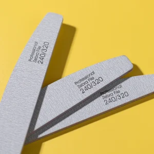 Professional Nail File Rectangle Custom Logo 80 100 150 Grit Eco Friendly Mini Manicure Emory Board Buffer Disposable Nail File