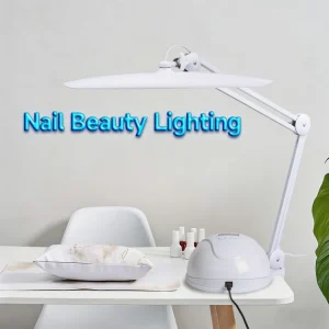 Professional Nail Lamp LED Dimming Working Lights Daylight LED Luminous Lash Desk Lamp Lash Nails Beauty Salon LED Lamp