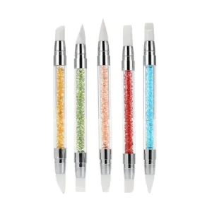 Professional Nail Manicure Tools 5pcs Set Nail Art Carving Silicone Pen for Nail Beauty