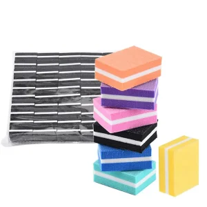 Professional Nail Salon Use Eco Eva Mini Nail Polish Buffers Block square