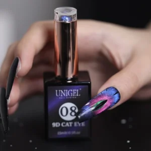 Professional Nails Supplies Nails Art Galaxy Effect Soak Off 9D Cat Eye UV Gel Polish Set