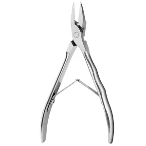 Professional New High Quality Stainless Steel Cuticle Nippers Clippers Wide Jaw Opening Durable Thick Nails Sharp Blade Portable