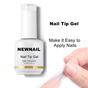 Professional Oem Custom Private Label Soft Gel Soak Off Press on Nail Gel Adhesive Nail Resin Tips Glue Gel Polish