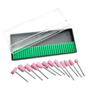 Professional Pedicure Equipment and Acrylic Nail Maintenance Tools Kit Heavy Duty Steel Alloy Grinding Heads Nail Drill Bit