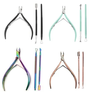 Professional Pedicure Manicure Tools Stainless Steel Cuticle Nipper Cutter Clipper Nail Tools for Nails Art Set Cuticle Remover