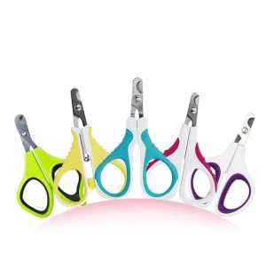 Professional Pet Nail Clipper Claw Trimmer Scissors for Cats Rabbits Birds and Small Animals