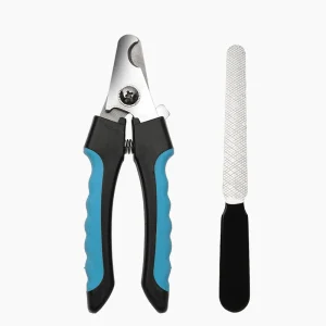 Professional Pet Nail Clippers Pet Grooming Nail Trimmer Stainless Steel Pet Nail Scissors File