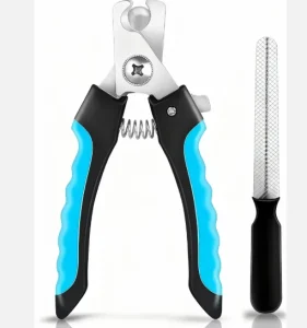 Professional Pet Nail Clippers for Dogs Cats Breed-Specific Claw Clippers Stainless Steel Scissors Rubber Cleaning Boxed Tool