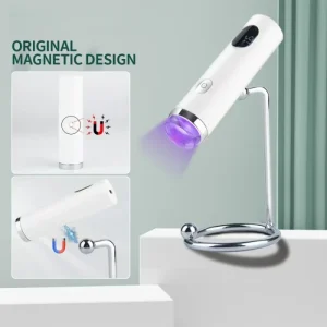 Professional Portable 3W Mini Plastic UV LED Nail Lamp Home Use USB Rechargeable Touch Sensor Manicure Flash Cure Nails Logo