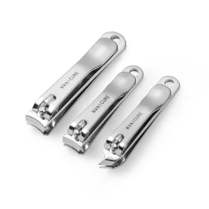Professional Portable Fingernail Remover Cutter Nail Clippers Kit Stainless Steel Nail Care Tools Manicure Set for Women
