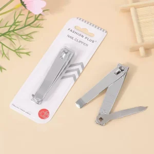 Professional Portable Nail Clippers Cuticle Trimmer Carbon Steel Wide Jaw Opening Durable Personal Fingers