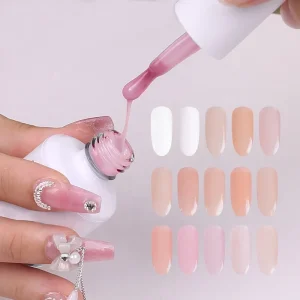 Professional Private Label Acrylic Poly Gel Nails Custom Color Soak Off Led UV Nail Extension Gel