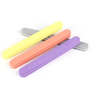 Professional Reusable Sponge Nail File Double Sided 100 180 Grit Nail Buffer Block for Manicure Professional Nail Files