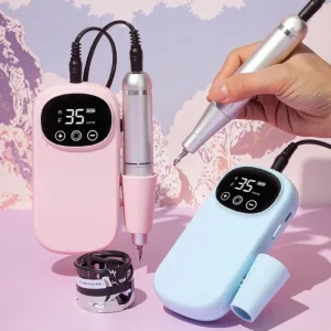 Professional Salon Manicure Tools E File Nail Drill Machine with Brushless Motor