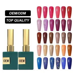 Professional Salon Nail Gel Polish 3000 Colors UV LED Gel OEM Custom Private Label Nail Art Supplies